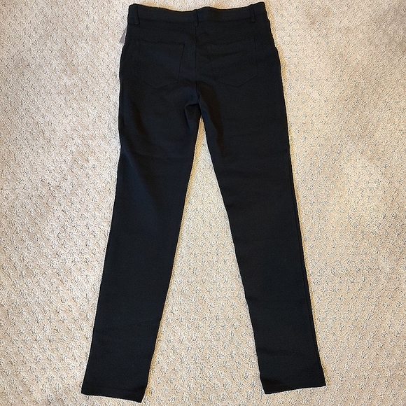 Chico's So Slimming Ponte Pants Black 5 Pocket Stretch Small NWT - Picture 5 of 8